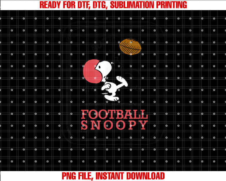 Peanuts Football Snoopy T-shirt