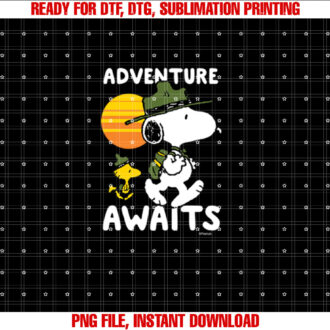 Peanuts Snoopy Adventure Awaits T-shirt