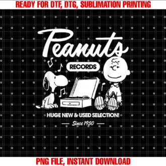 Peanuts Snoopy Charlie Brown Record T-shirt