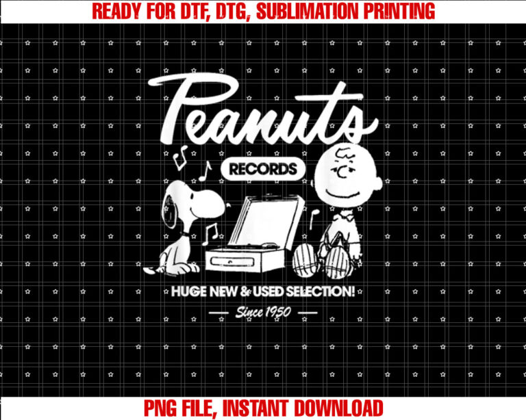 Peanuts Snoopy Charlie Brown Record T-shirt