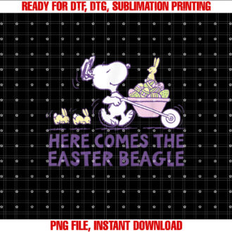 Peanuts Snoopy Here Comes The Easter Beagle T-shirt