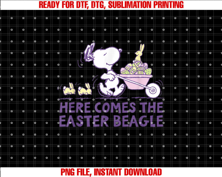 Peanuts Snoopy Here Comes The Easter Beagle T-shirt