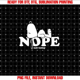 Peanuts Snoopy Nope T-shirt
