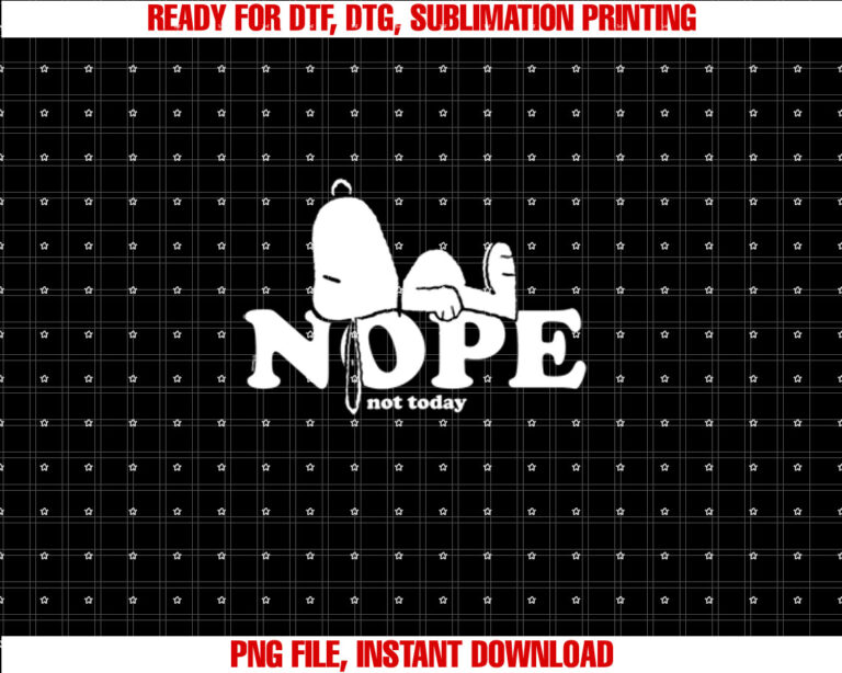Peanuts Snoopy Nope T-shirt