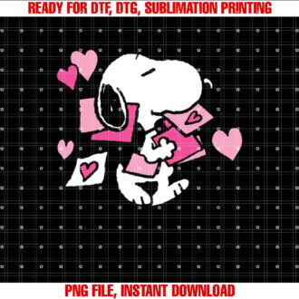 Peanuts Snoopy Valentines Day Letters Sweat T-shirt