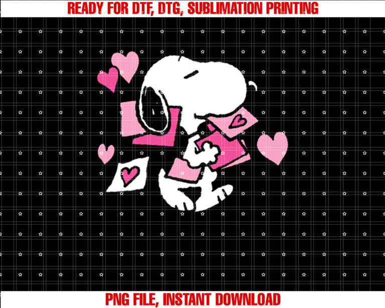 Peanuts Snoopy Valentines Day Letters Sweat T-shirt