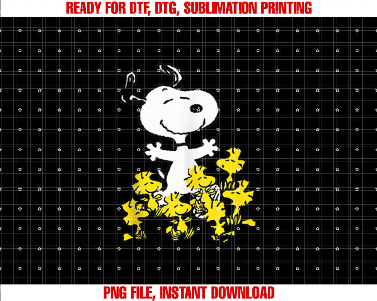 Peanuts Snoopy Woodstock Party Dance T-shirt