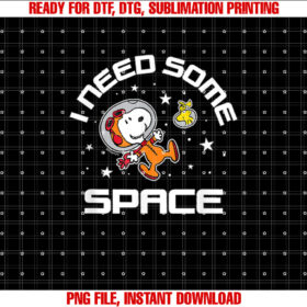 Peanuts Snoopy and Woodstock I Need Some Space T-shirt