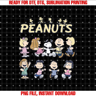 Peanuts Snoopy and friends dancing T-shirt