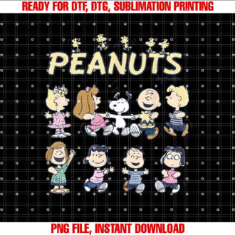Peanuts Snoopy and friends dancing T-shirt
