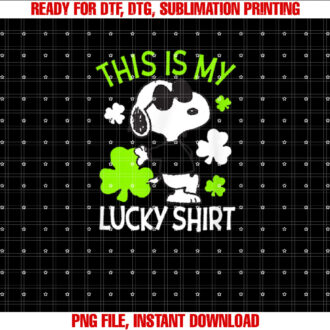 Peanuts St Pattys Day Lucky T-shirt