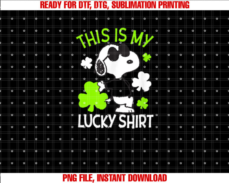 Peanuts St Pattys Day Lucky T-shirt