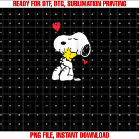 Peanuts Valentine Snoopy and Woodstock Lots of Love Raglan Baseball  T-shirt