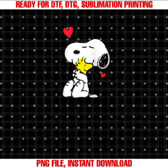 Peanuts Valentine Snoopy and Woodstock Lots of Love Raglan Baseball Tee T-shirt