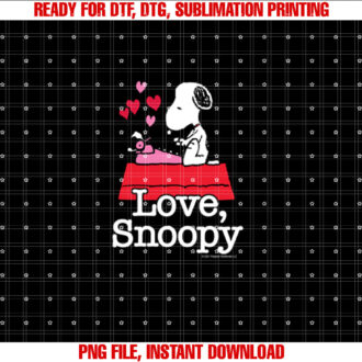 Peanuts Valentines Love Snoopy T-shirt