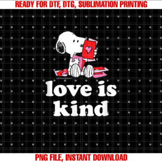 Peanuts Valentines Snoopy Love is Kind T-shirt