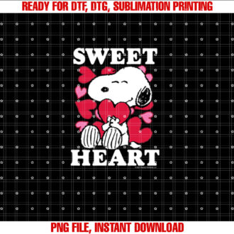 Peanuts Valentines Snoopy Sweet Heart T-shirt