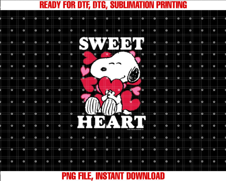 Peanuts Valentines Snoopy Sweet Heart T-shirt
