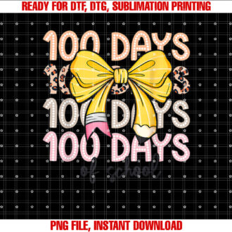 Pencil Coquette Bow 100 Days Of School 100 Days Smarter Cute T-shirt