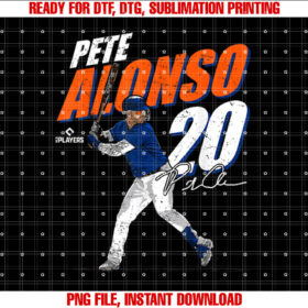Pete Alonso New York Baseball Mlb Players Mlbpalo3001 T-shirt