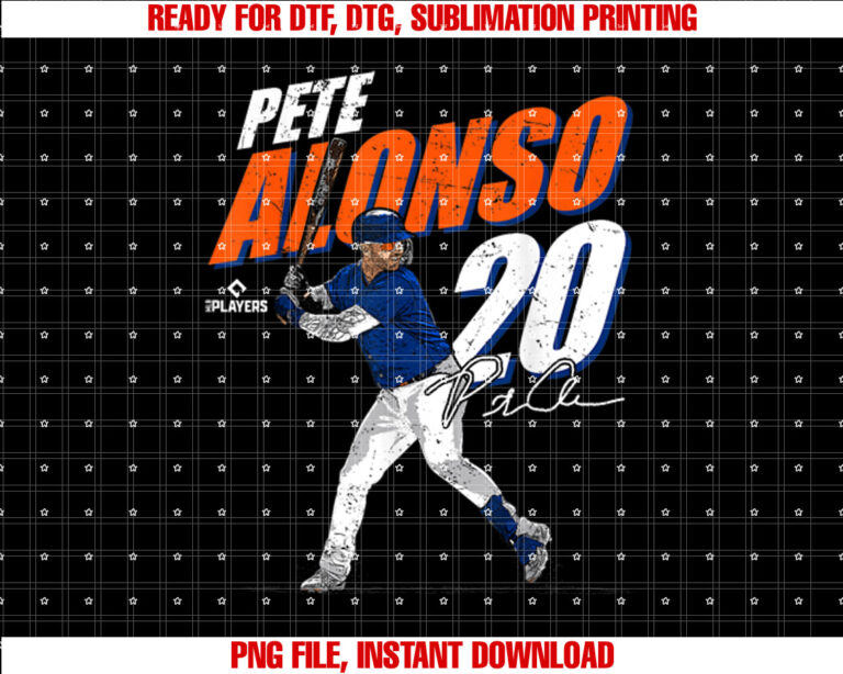 Pete Alonso New York Baseball MLB Players MLBPALO3001 T-shirt