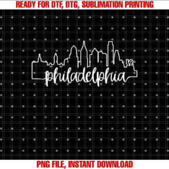 Philadelphia City Skyline Philly Brotherly Love Cute T-shirt