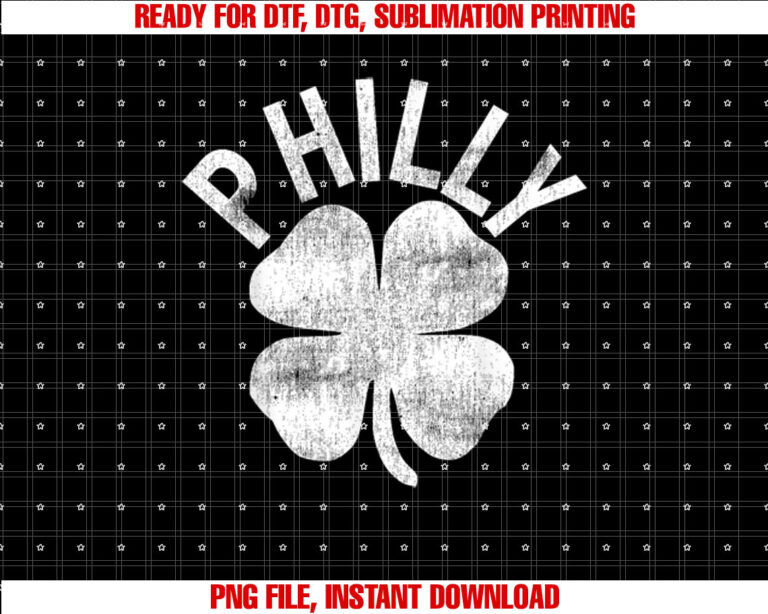 Philly St Patricks Day Philadelphia Irish Clover T-shirt