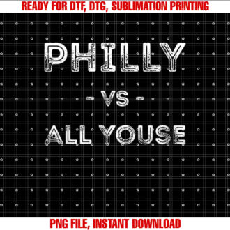 Philly vs All Youse Funny Philadelphia slang Men Women Kids T-shirt