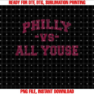 Philly vs All Youse Funny retro Philadelphia slang T-shirt