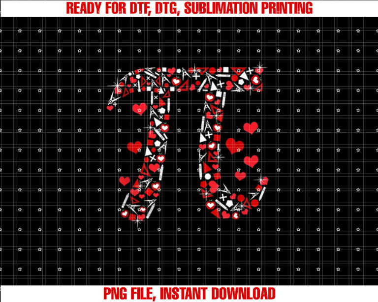 Pi Math Valentine Math Teacher Valentines Day T-shirt