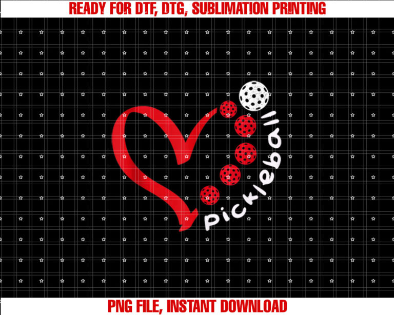 Pickleball Valentine day Heart pickleball lovers T-shirt
