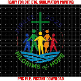 Pilgrims of Hope Jubilee 2025 Rome Spiritual T-shirt