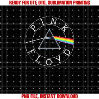 Pink Floyd Rock Band Prism Circle T-shirt