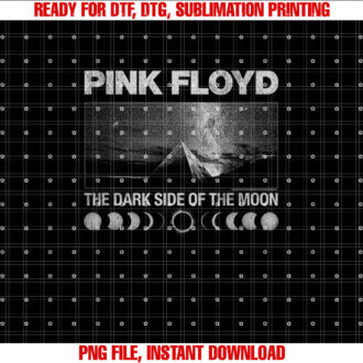 Pink Floyd The Dark Side of the Moon Vintage Design T-shirt