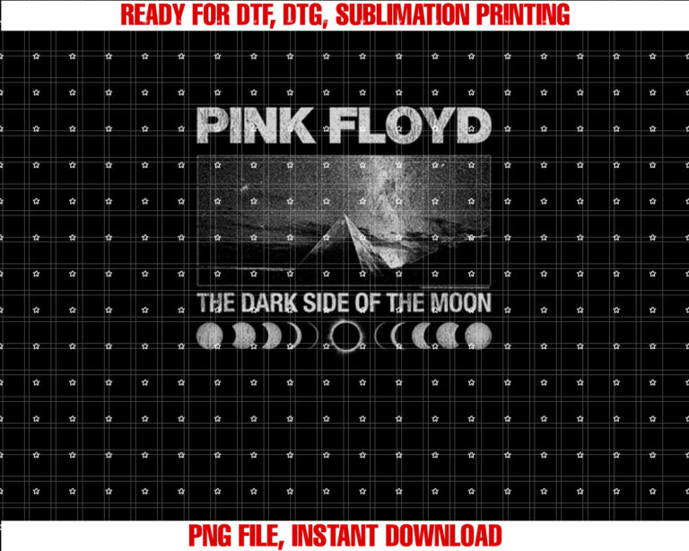 Pink Floyd The Dark Side of the Moon Vintage Design T-shirt