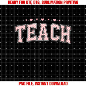 Pink Teacher Appreciation Design Valentines Day Teacher T-shirt