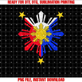 Pinoy Filipino Philippine Flag Sun T-shirt