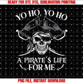 Pirate Life for Me Pirate Skull Buccaneer Freebooter T-shirt