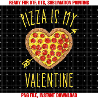 Pizza Is My Valentine Valentines Day Heart Pepperoni Lover T-shirt