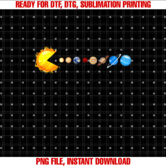 Planetary System Star Eating Planets Sun Funny Astronomy T-shirt
