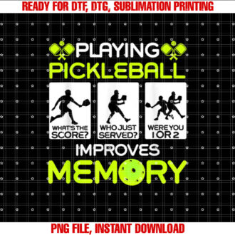 Playing Pickleball Improves Memory Dink Player T-shirt