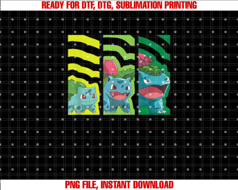 PokÃmon Bulbasaur Evolutions T-shirt