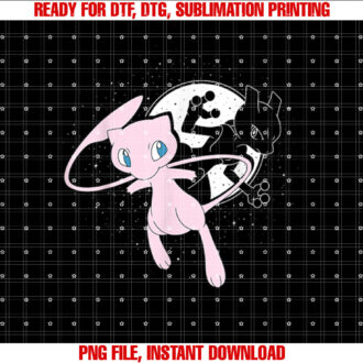 PokÃmon Celestial Mew MewTwo Moon T-shirt