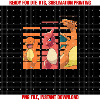 PokÃmon Charmander Evolutions T-shirt