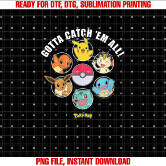 PokÃmon Gotta Catch Em All Group T-shirt