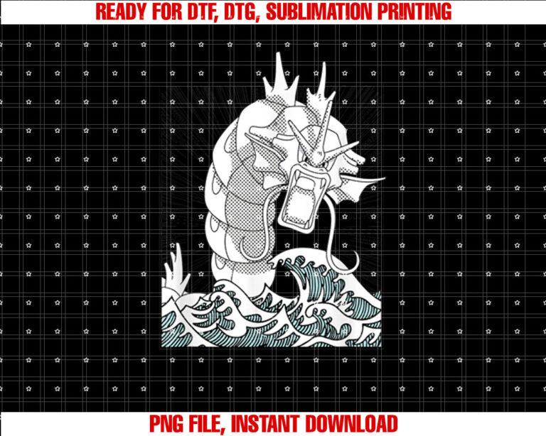 PokÃmon Gyarados Anime T-shirt