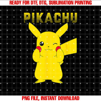 Pokãmon Pikachu Adorable Pika Pika Cute T-shirt