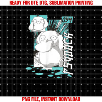 PokÃmon Psyduck Anime T-shirt