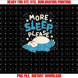 PokÃmon Snorlax More Sleep Please T-shirt