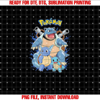 PokÃmon Squirtle Evolution T-shirt